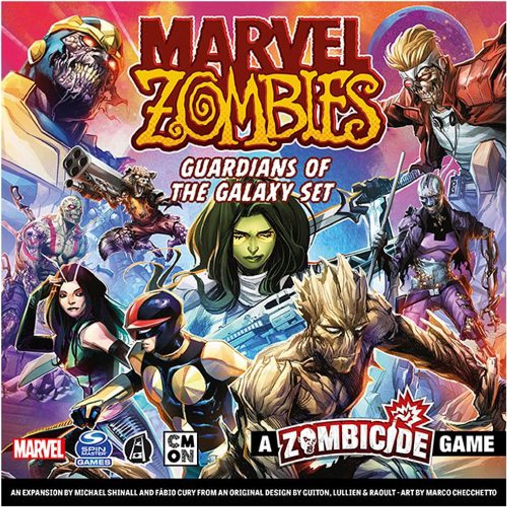 CMON Marvel Zombies - Guardians of the Galaxy Set