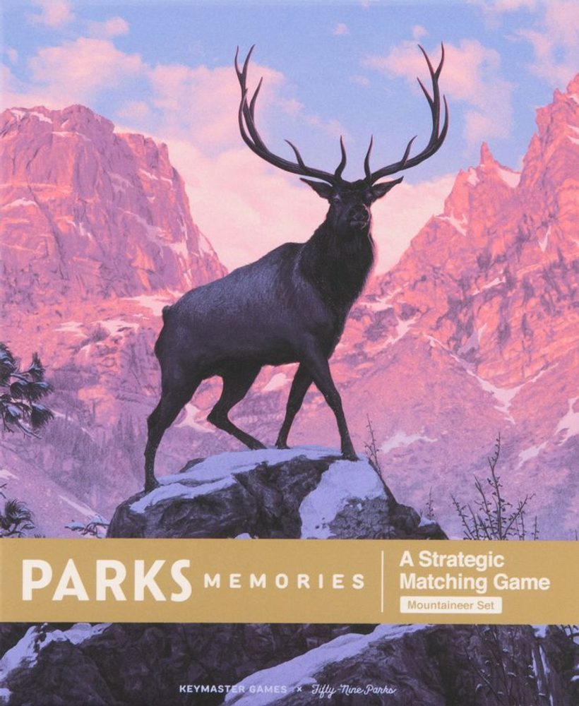 Keymaster Games Parks Memories: A Strategic Matching Game (Mountaineer Set)