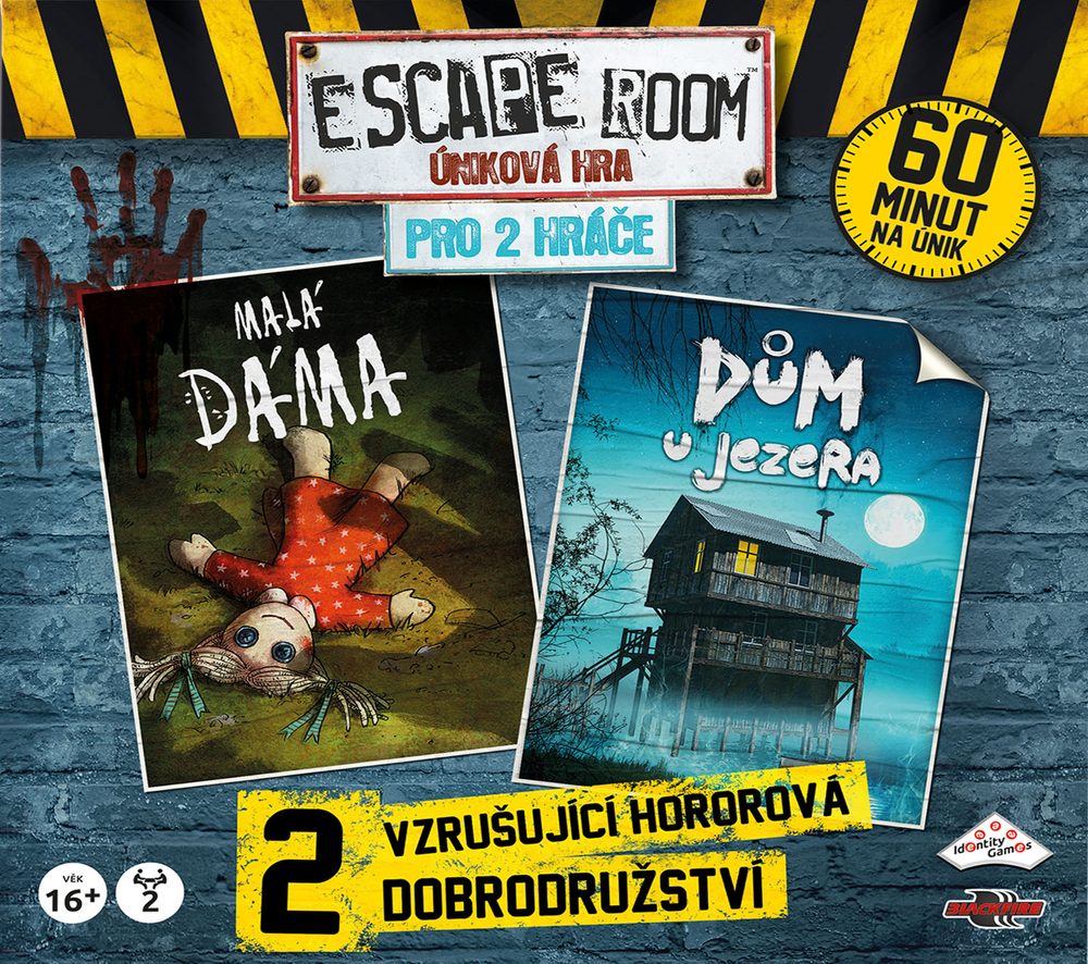 ADC Blackfire  Escape Room: Úniková hra - Pro 2 hráče 2. díl (Malá dáma, Dům u jezera)