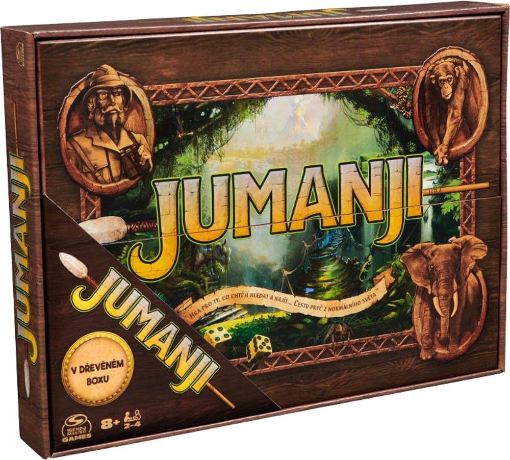 Spin Master Jumanji - dřevěná edice