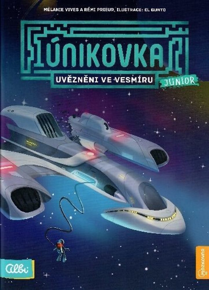 ALBI  Únikovka junior: Uvězněni ve vesmíru (kniha)