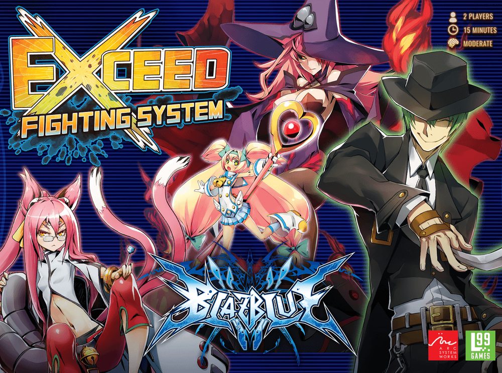 LeveL 99 Exceed: Fighting System (BlazBlue) - Hazama, Kokonoe, Nine the Phantom, Platinum the Trinity