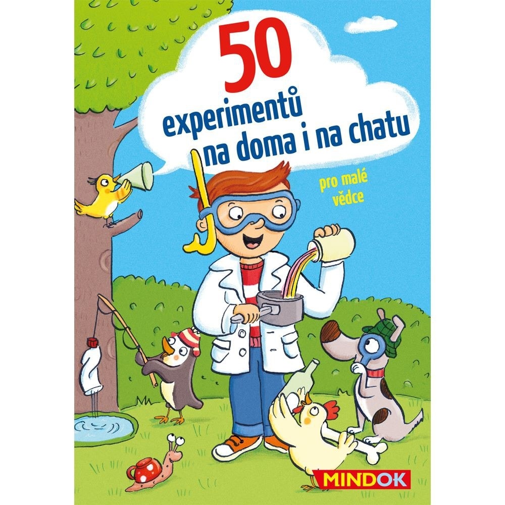 MINDOK  50 experimentů na doma i na chatu