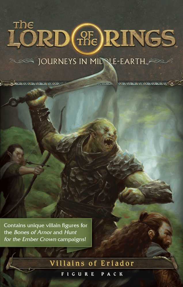 Fantasy Flight Games The Lord of the Rings: Journeys in Middle-Earth - Villains of Eriador