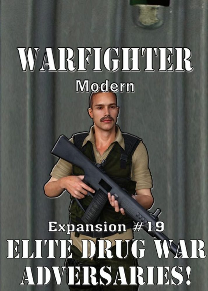 Dan Verseen Games Warfighter Modern - Elite Drug War Adversaries