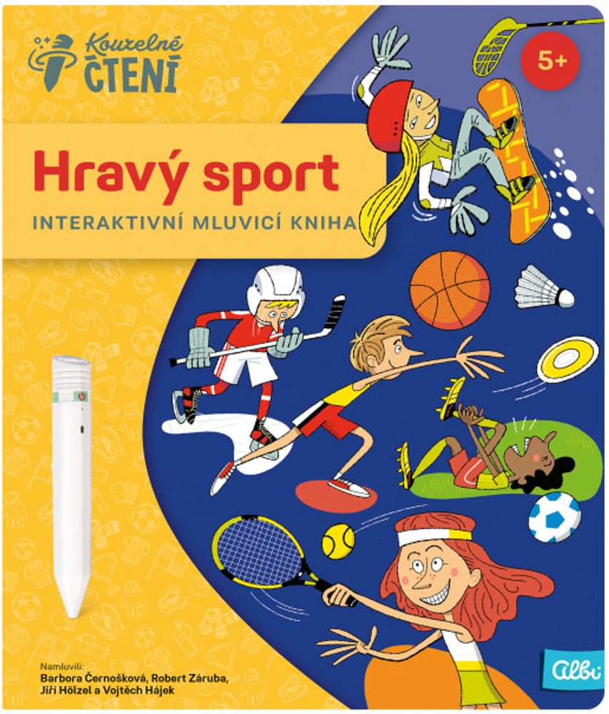 ALBI  Kouzelné čtení: Hravý sport (kniha)