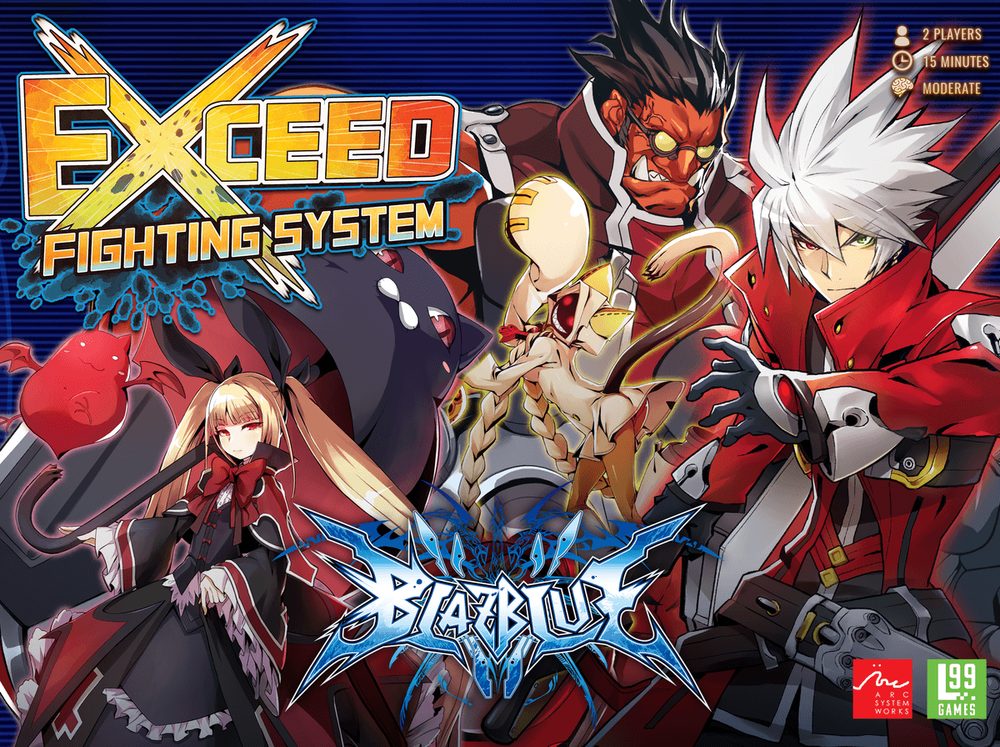 LeveL 99 Exceed: Fighting System (BlazBlue) - Ragna the Bloodedge, Taokaka, Iron Tager, Rachel Alucard