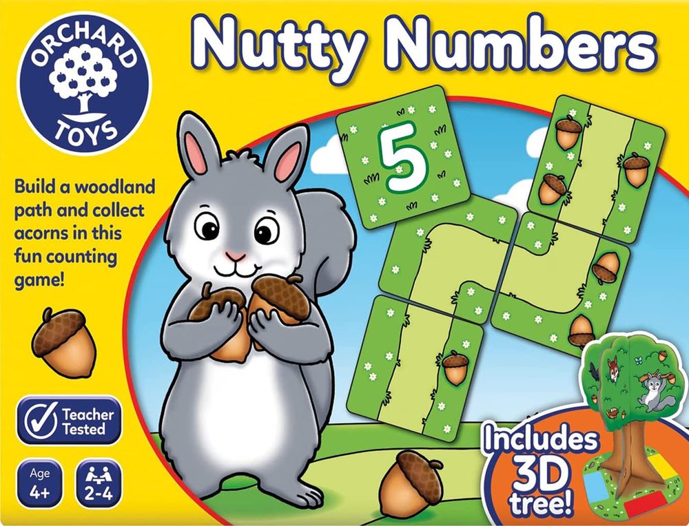 Orchard Toys  Počítání s veverkami (Nutty Numbers)