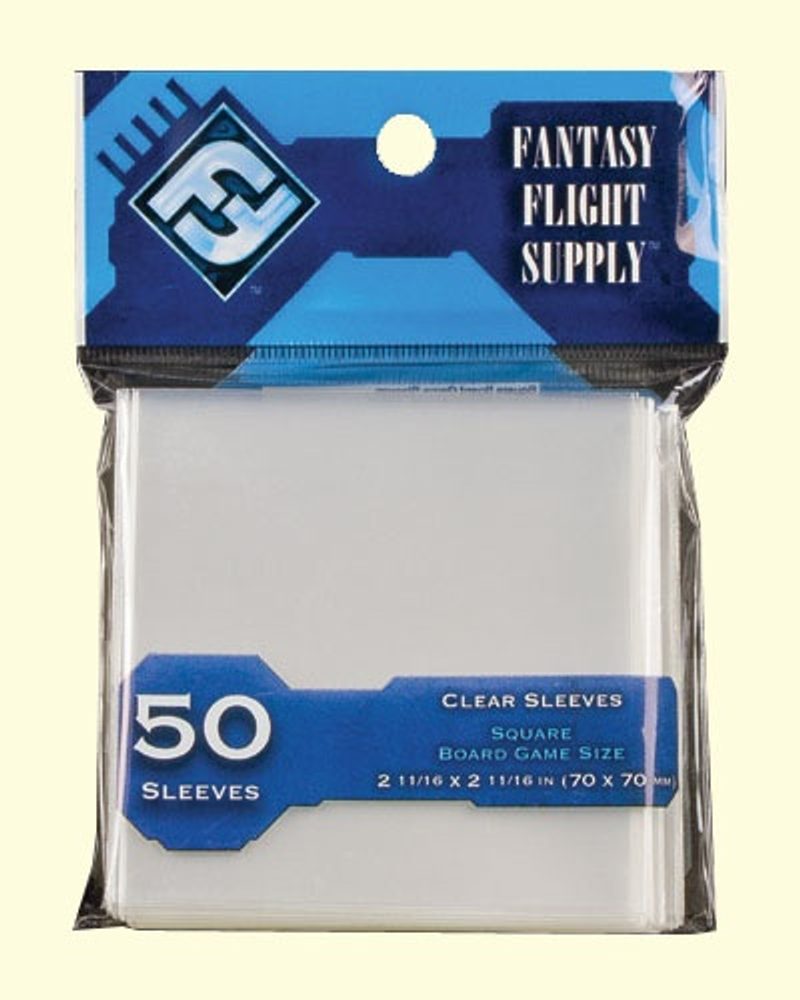 Fantasy Flight Games Obaly na karty (70x70) průhledné Square - FFG