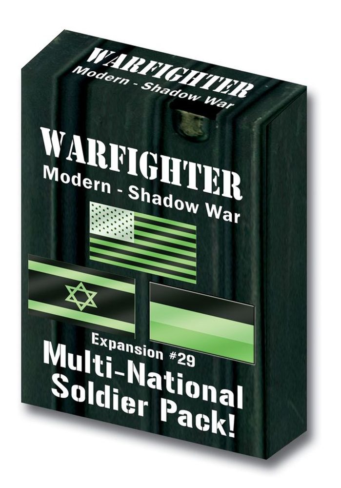 Dan Verseen Games Warfighter Modern Shadow War - Multi-National Soldier Pack