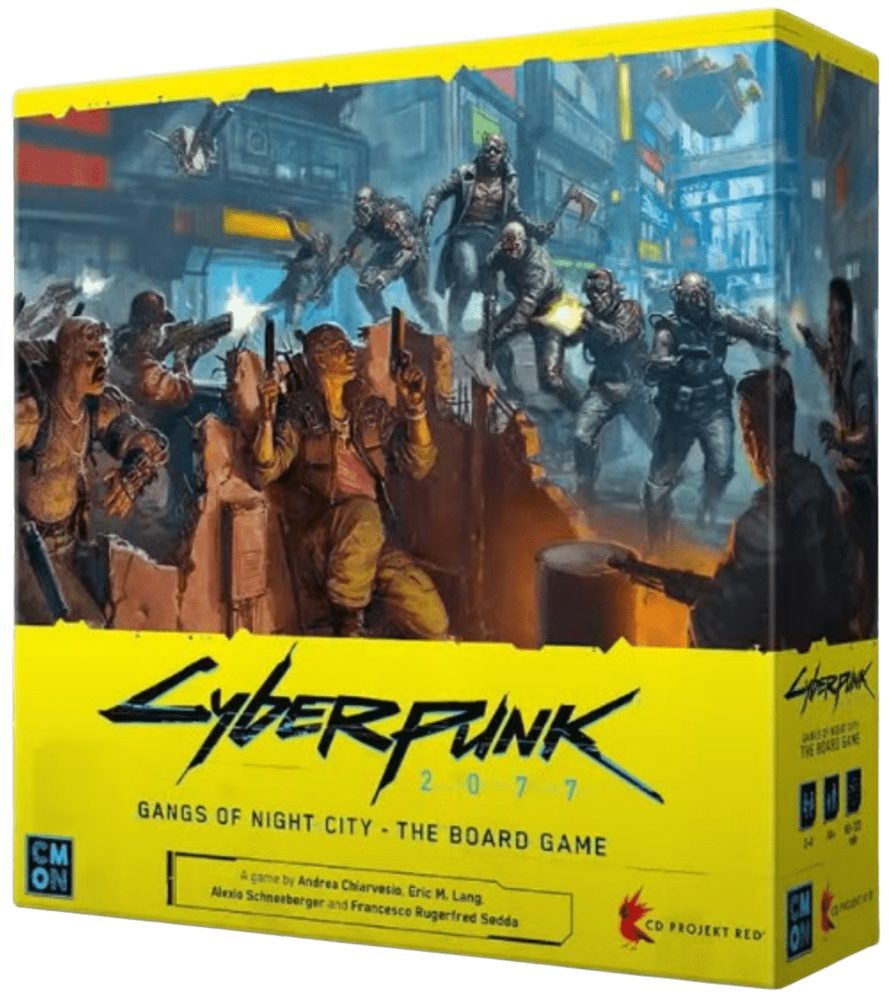 CMON Cyberpunk 2077: Gangs of Night City The Board Game