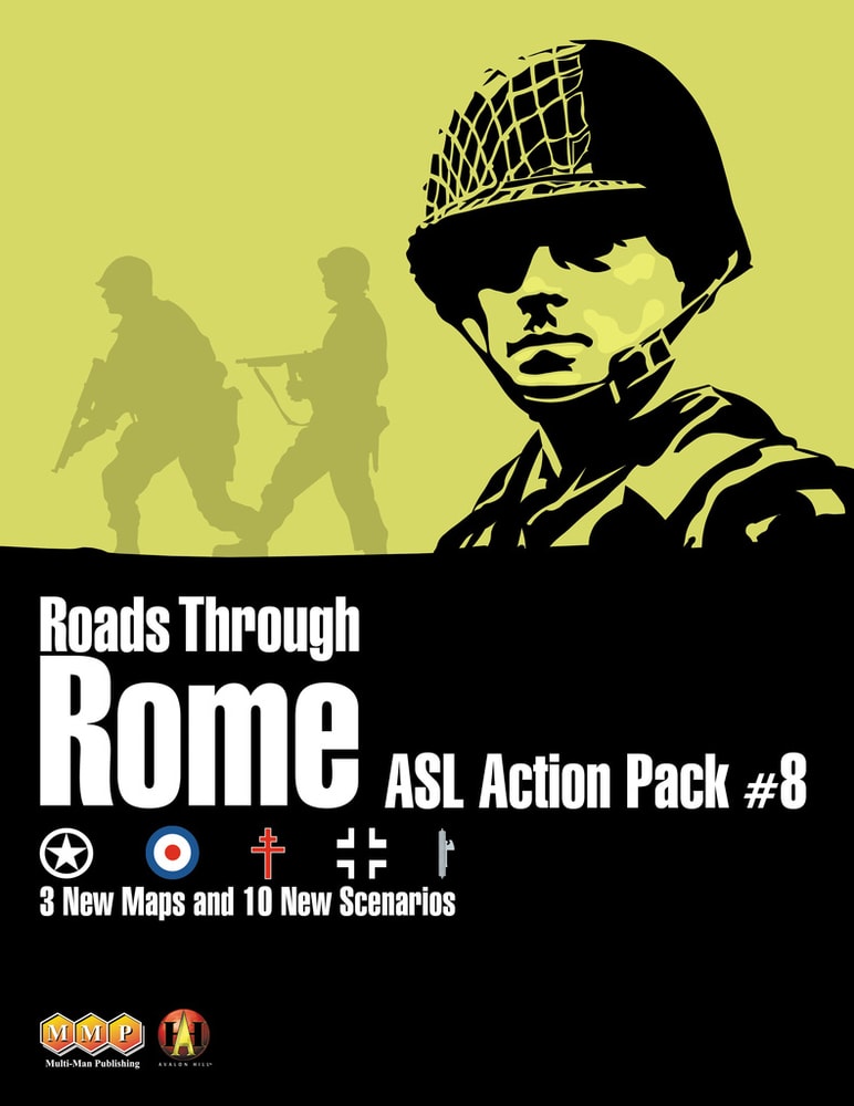 Multi-Man Publishing ASL: Action Pack 8 - Roads Through Rome