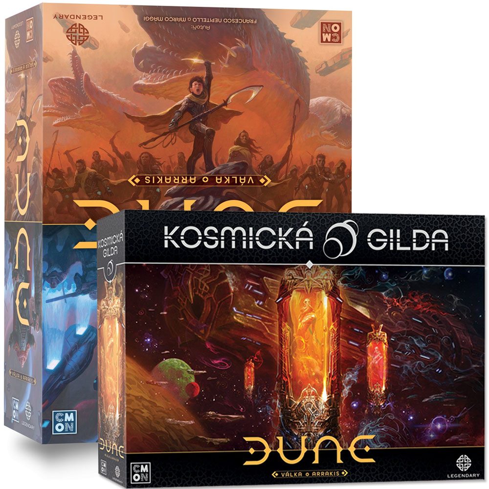 ADC Blackfire  Duna: Válka o Arrakis + Kosmická gilda (sada)