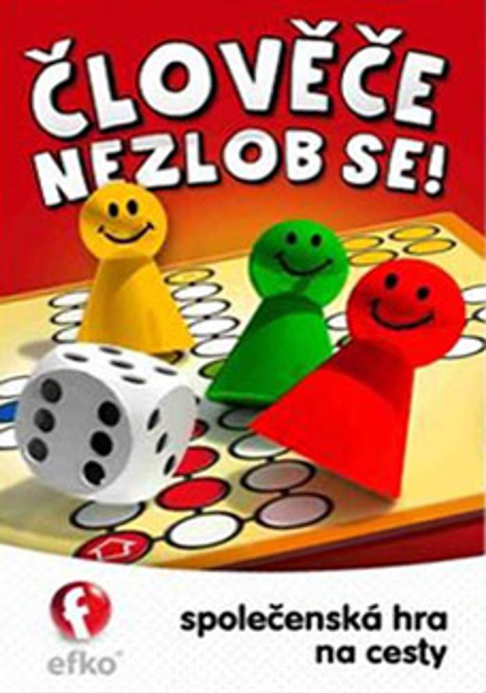 EFKO  Člověče, nezlob se! - společenská hra na cesty