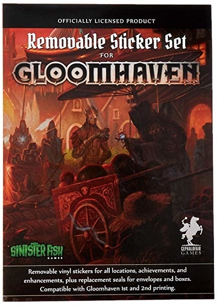 Sinister Fish Games Gloomhaven: Removable Stickers