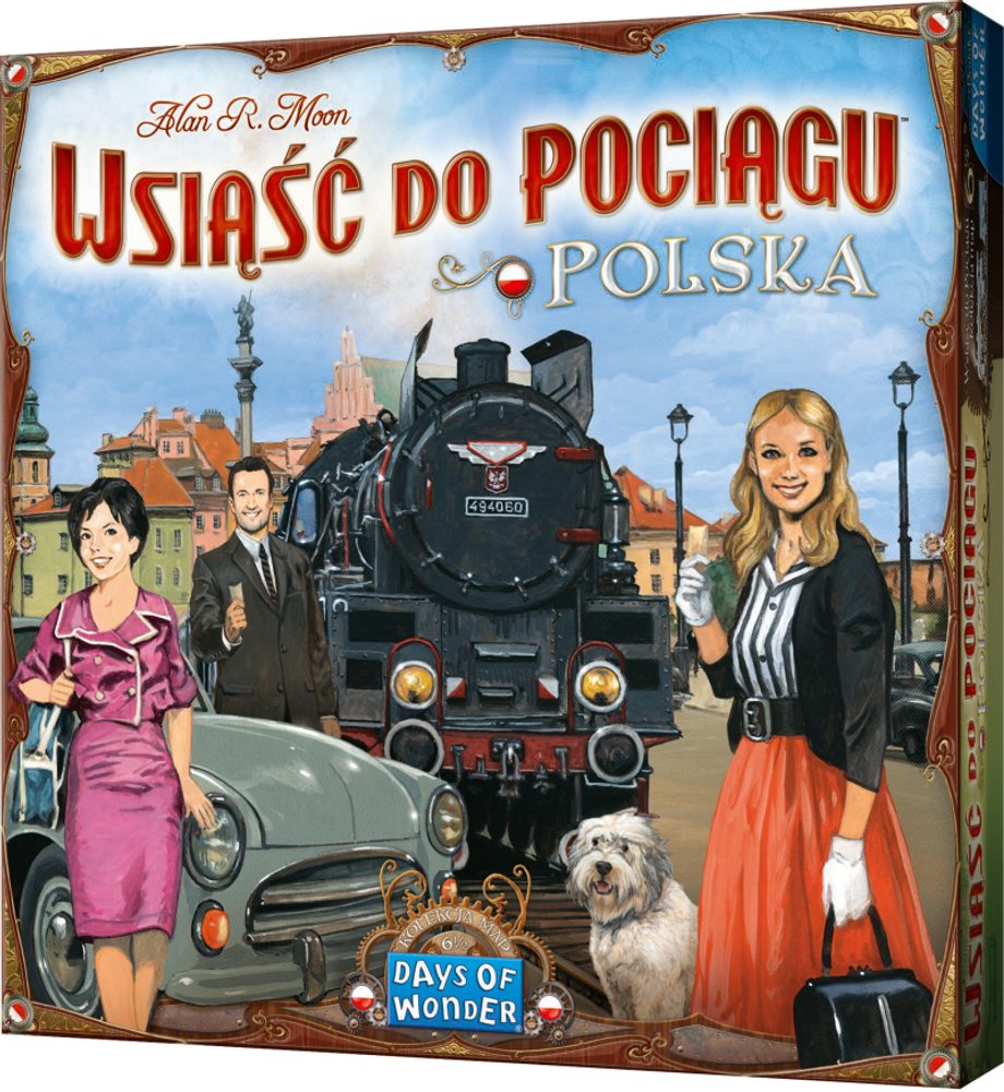 Rebel Ticket to Ride: Polsko (EN pravidla)