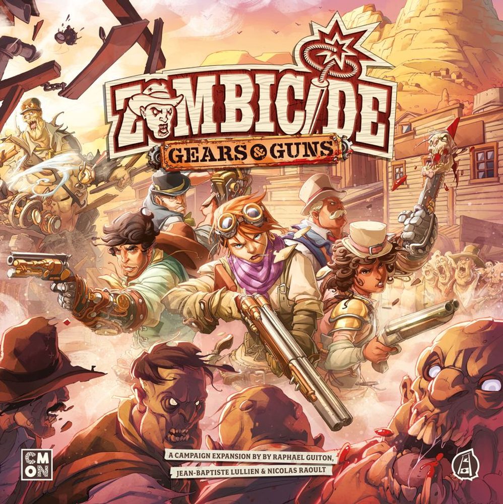 CMON Zombicide: Undead or Alive - Gears & Guns