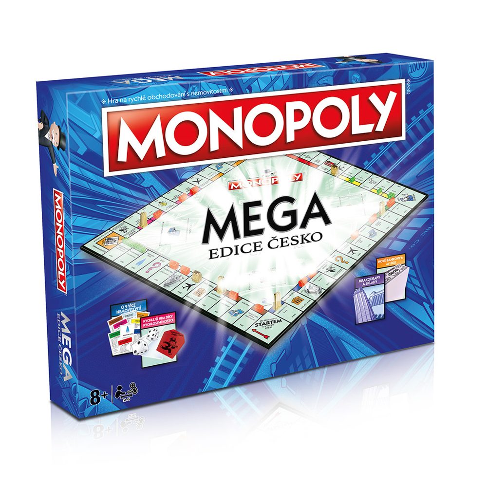 Hasbro Monopoly Mega: Edice Česko