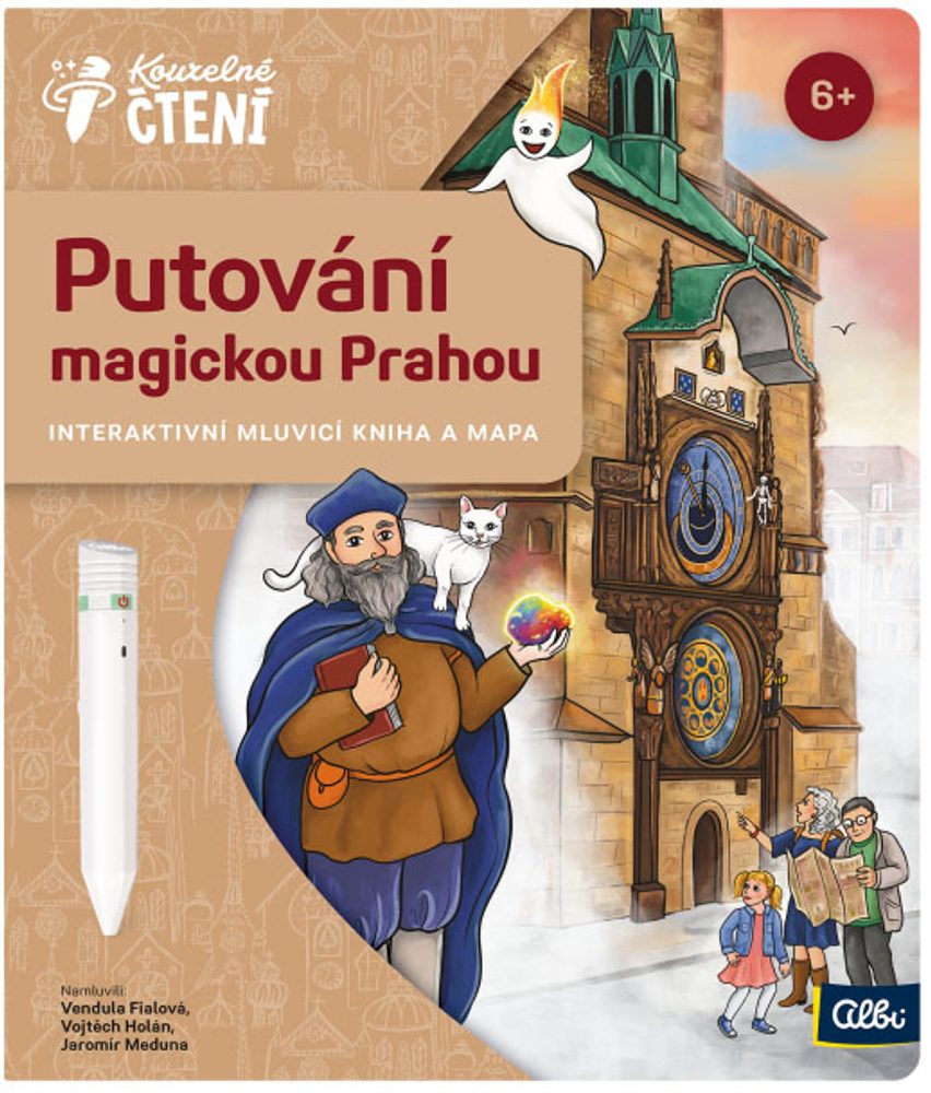 ALBI  Kouzelné čtení: Putování magickou Prahou (kniha)