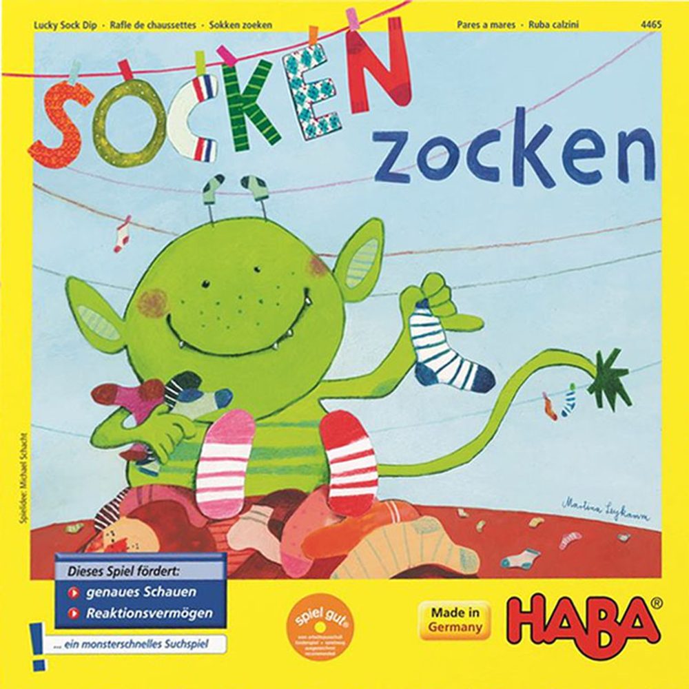 Haba Šťastné ponožky (Socken zochen)