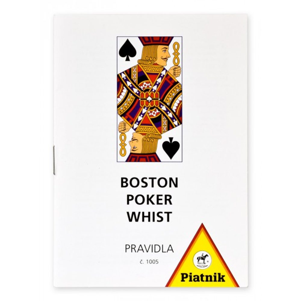 Piatnik  Pravidla Boston, Poker, Whist