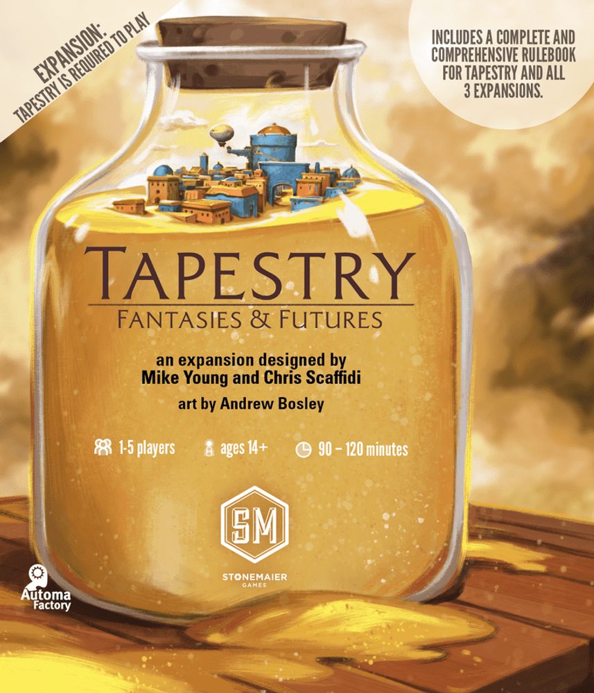 Stonemaier Games Tapestry - Fantasies & Futures