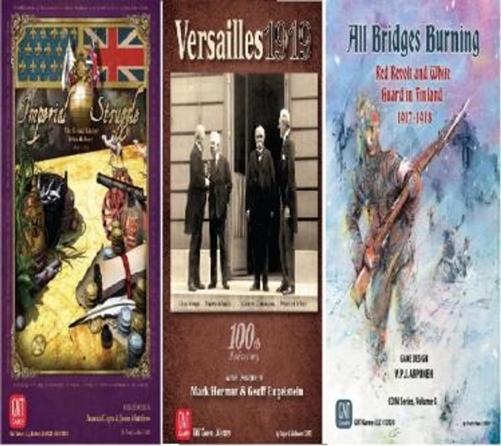 GMT Multi-Game Update Kit (Versailles, Imperial Struggle, All Bridges Burning)