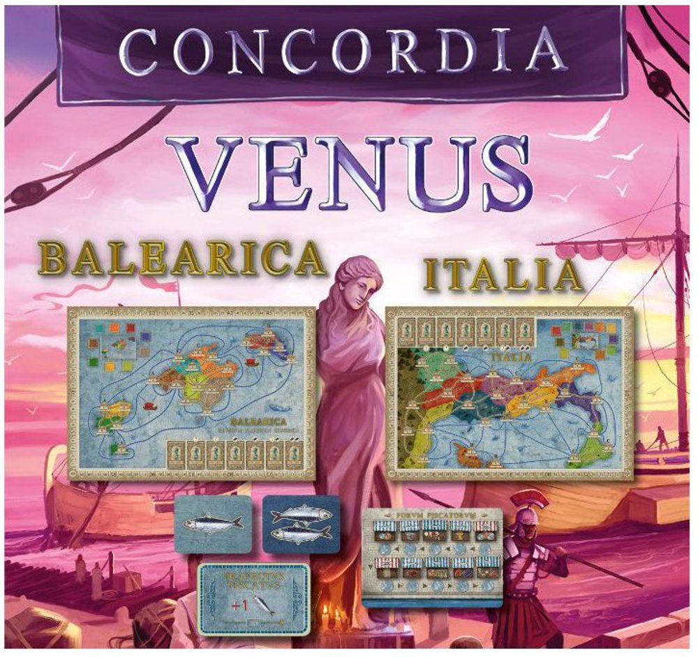 TLAMA Games  Concordia: Venus - Balearica, Italia (CZ, EN, DE)