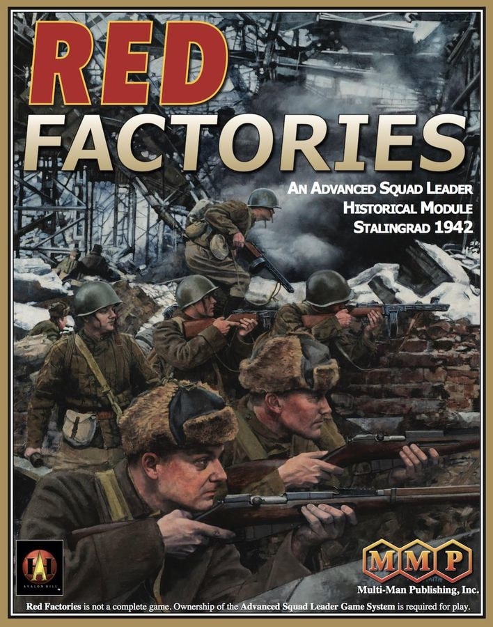 Multi-Man Publishing ASL: Red Factories (Stalingrad 1942)