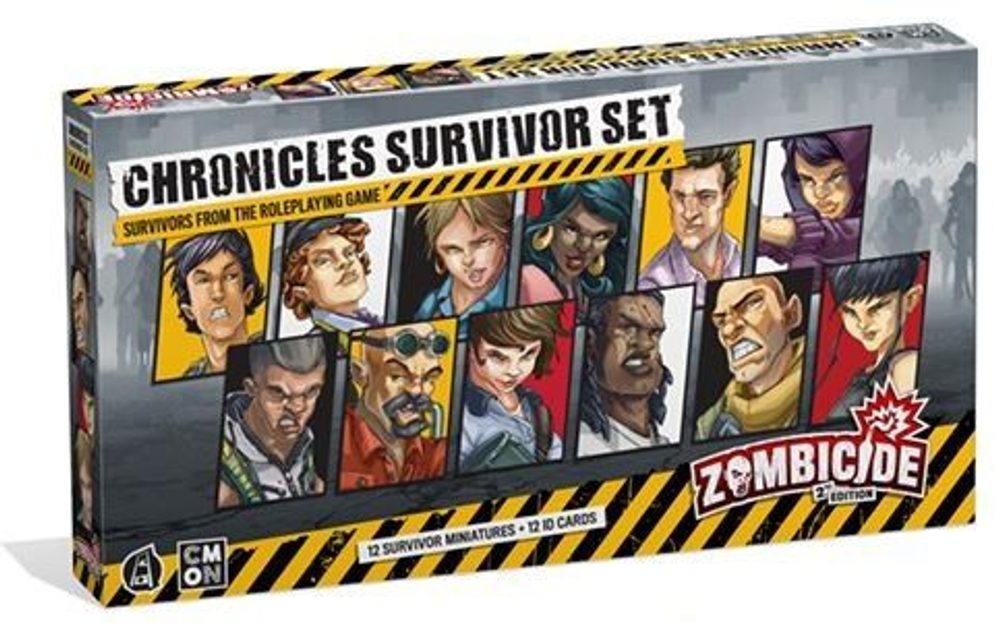 CMON Zombicide - Chronicles Survivors