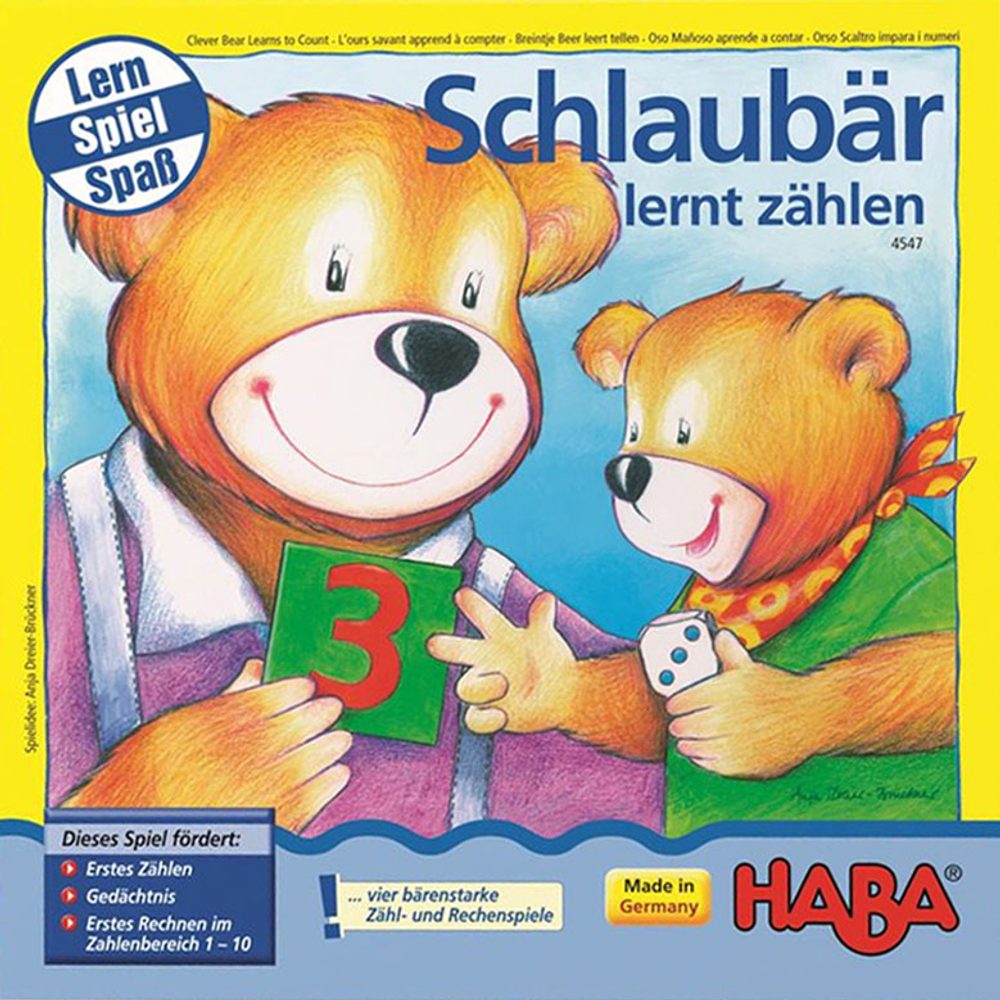 Haba Chytrý medvěd: první počítání (Schlaubär)