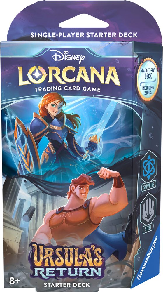 Ravensburger CZ  Disney Lorcana: Ursula's Return - Starter Deck Sapphire & Steel