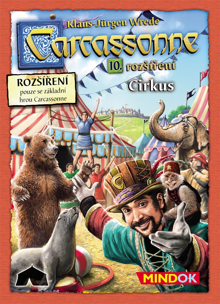 MINDOK  Carcassonne: 10. rozšíření Cirkus