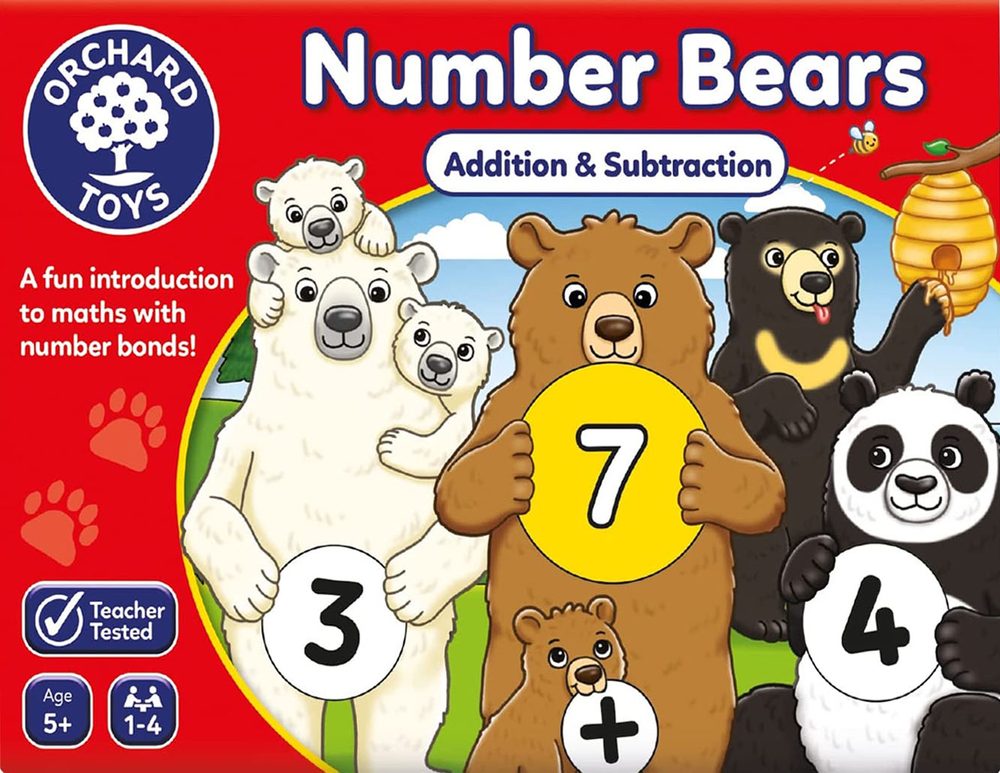 Orchard Toys  Počítej s medvědy (Number Bears)