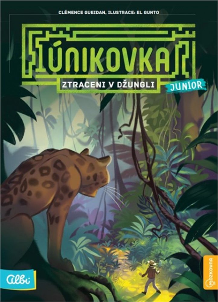 ALBI  Únikovka junior: Ztraceni v džungli (KNIHA)