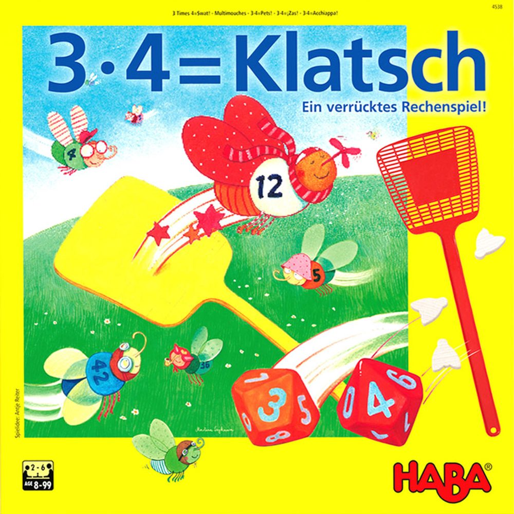 Haba Lovci much (3 x 4 = Klatsch/ Malá násobilka)