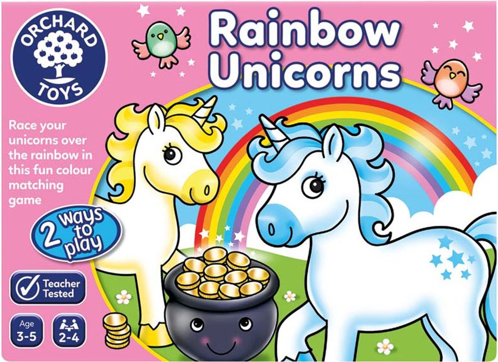 Orchard Toys  Duhoví jednorožci (Rainbow Unicorns)