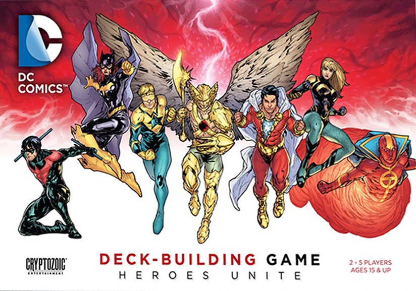 Cryptozoic Heroes Unite - Deck-Building Game