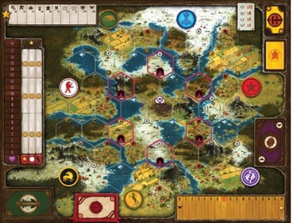 Stonemaier Games Scythe: Velký herní plán