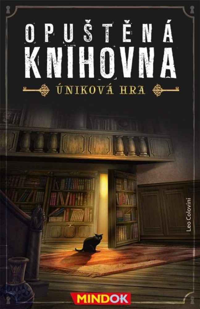 MINDOK  Opuštěná knihovna