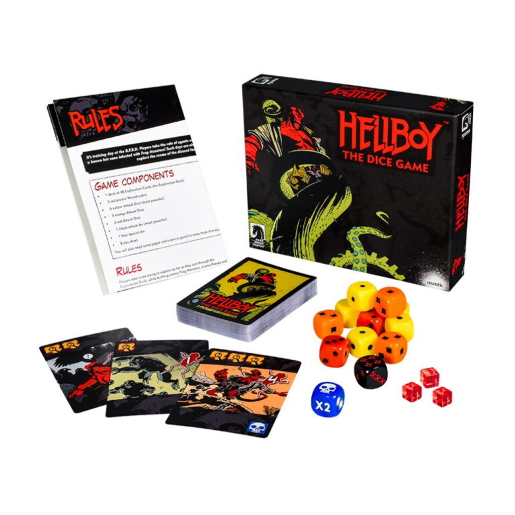 Hellboy: The Dice Game | Spoločenské doskové hry SVET-HIER.SK | Hrajte sa!