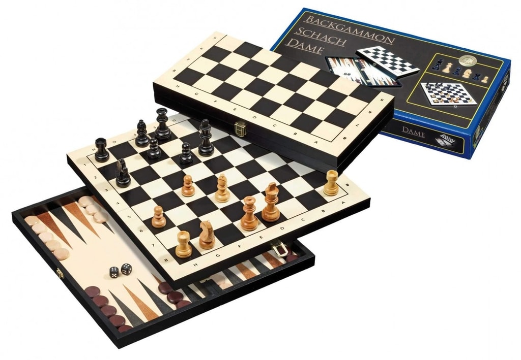 Šachy + Backgammon Philos | SVĚT-HER.CZ | Společenské deskové hry - Hrajte  si!