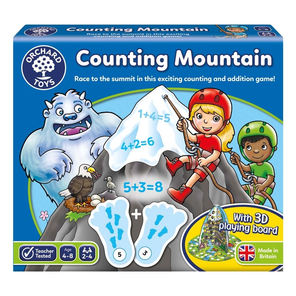 Honí tě yetti! (Counting Mountain) | SVĚT-HER.CZ | Společenské deskové hry  - Hrajte si!