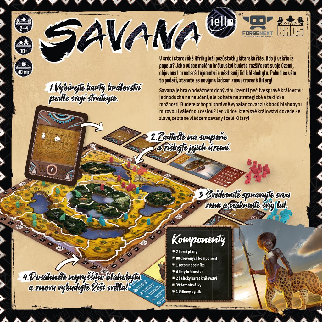 Savana: desková hra | SVĚT-HER.CZ | Společenské deskové hry - Hrajte si!