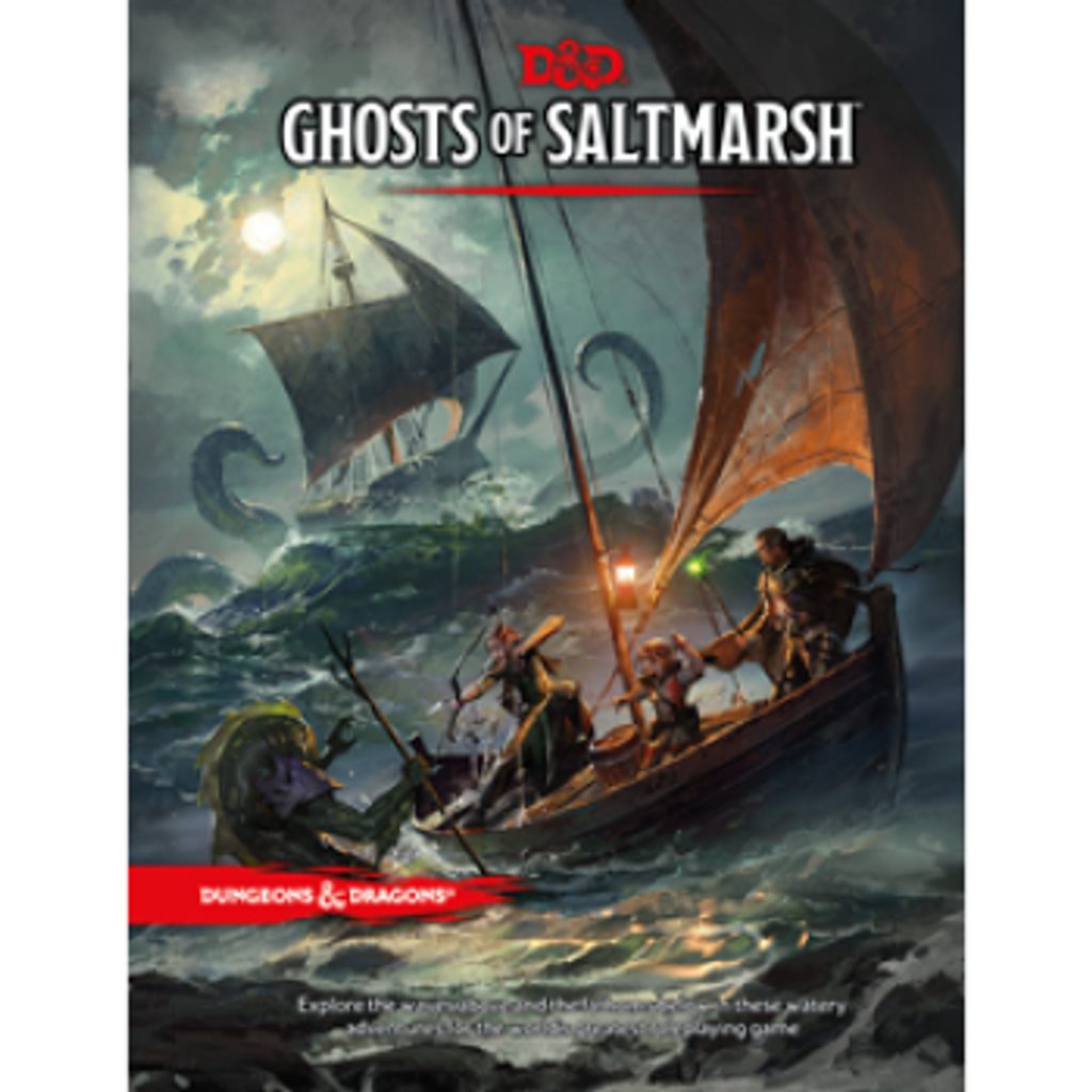 Dungeons & Dragons - Ghosts of Saltmarsh (kniha) | SVĚT-HER.CZ |  Společenské deskové hry - Hrajte si!