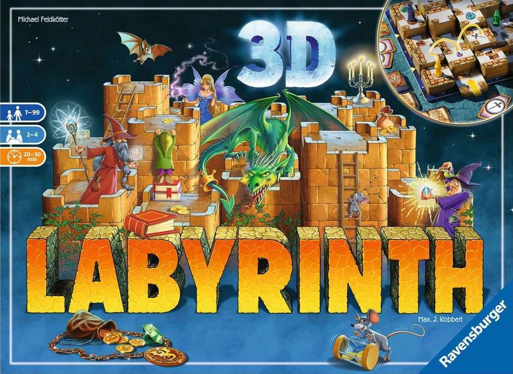 Labyrinth 3D | SVĚT-HER.CZ | Společenské deskové hry - Hrajte si!