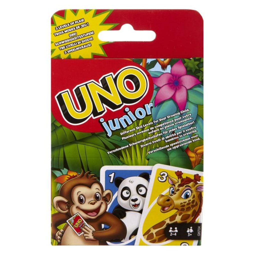 UNO Junior - Zvířátka | SVĚT-HER.CZ | Společenské deskové hry - Hrajte si!