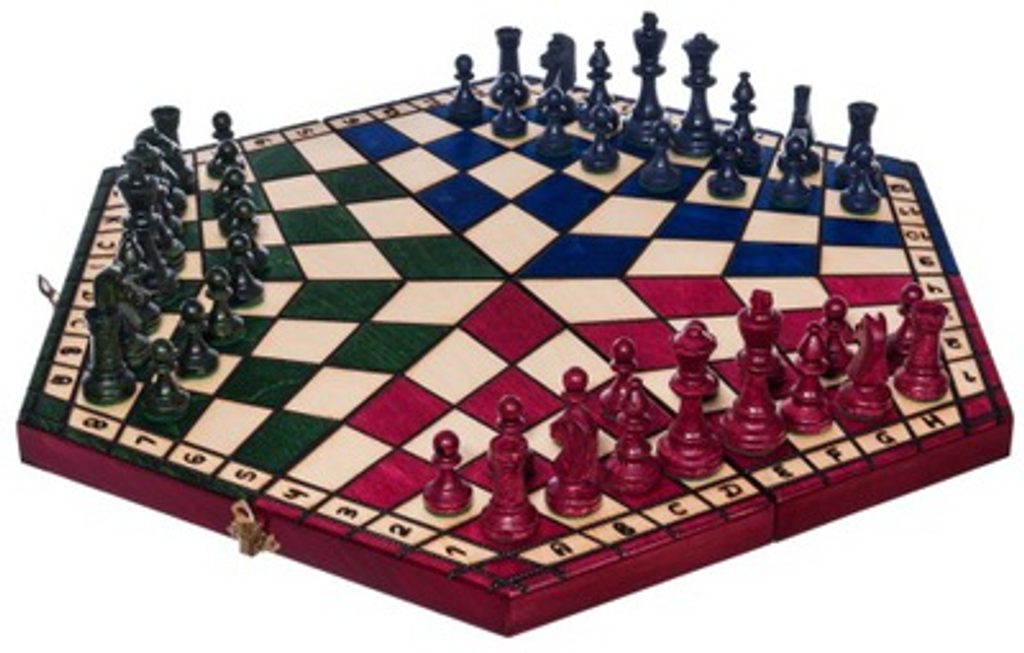 Šachy pro tři hráče - velké | SVĚT-HER.CZ | Společenské deskové hry -  Hrajte si!