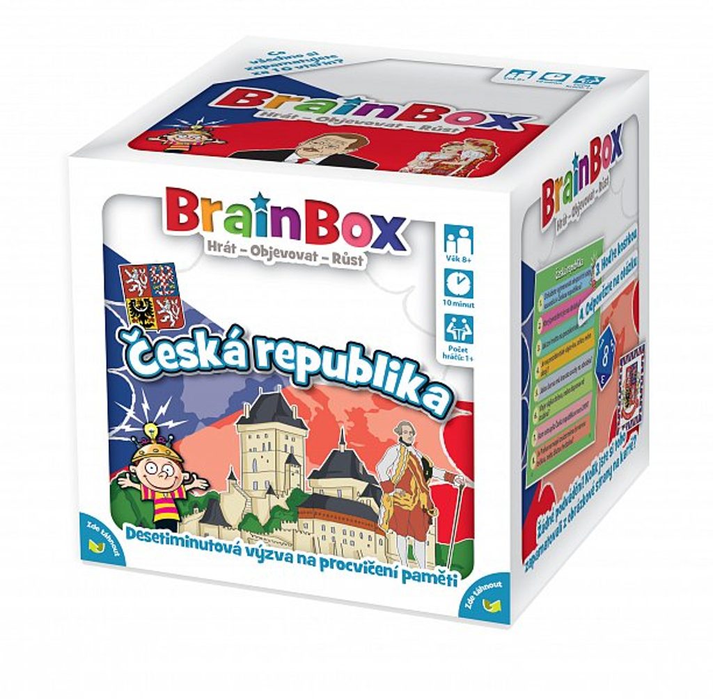 Brainbox: Česká republika | SVĚT-HER.CZ | Společenské deskové hry - Hrajte  si!