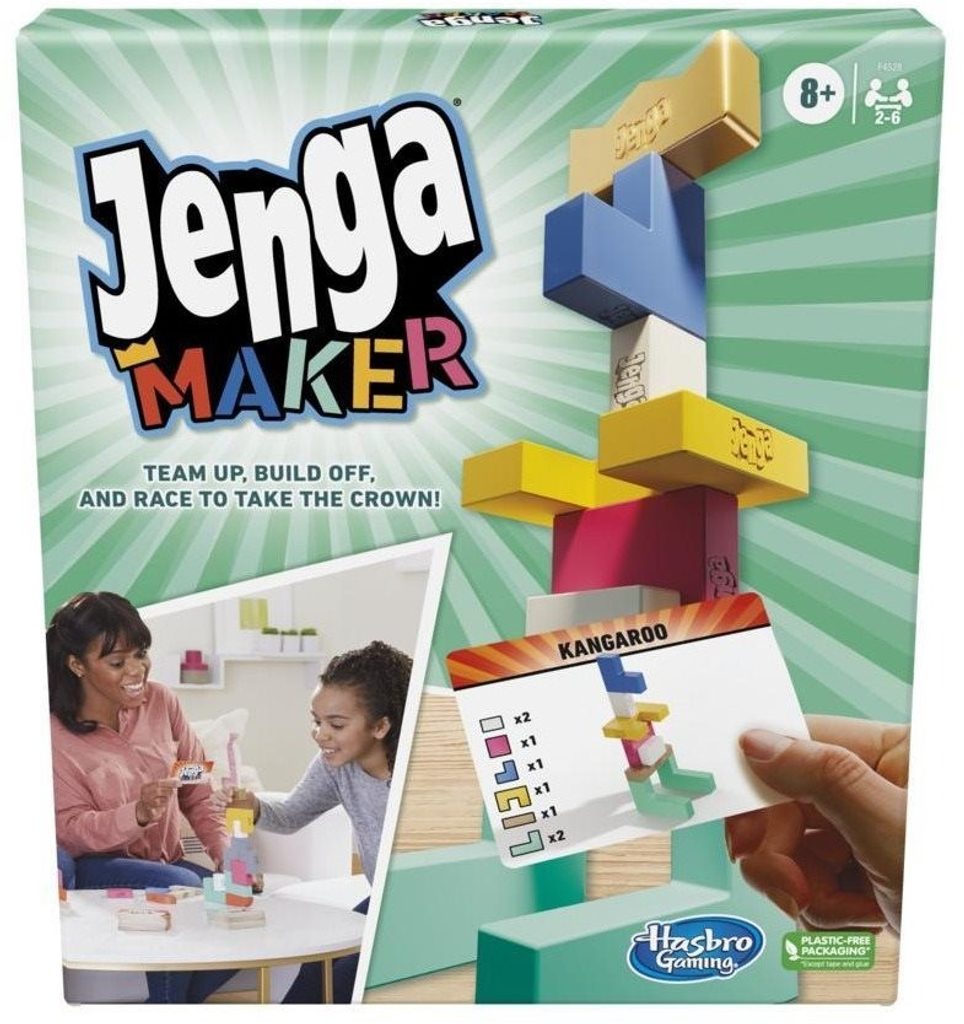 Jenga: Maker (CZ) | SVĚT-HER.CZ | Společenské deskové hry - Hrajte si!